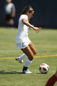 Sarah Gorden's golden goal gives the Blue Demons a 2-1 overtime victory over Minnesota on Sunday.