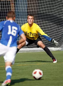 Joe Ferrari had a stellar performance in DePaul's 1-0, double-overtime loss to No. 5/4 Creighton on Sunday.