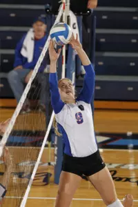 Senior Sammy Geiger and company are set for a three-match weekend.