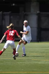 Michelle Scandora picked a great time to score her first goal in Sunday's 1-1 tie against Louisville.