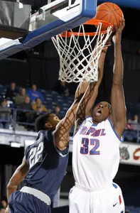 The Blue Demons take on USF at 1 p.m. on Sunday at Allstate Arena.