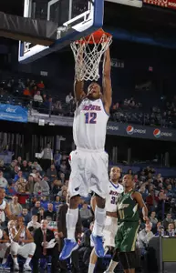 Cleveland Melvin led DePaul with 17 points and seven rebounds in Sunday's loss to USF.