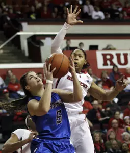 Anna Martin paced the floor and DePaul with 26 points including a career-best 13-for-14 from the free throw line.