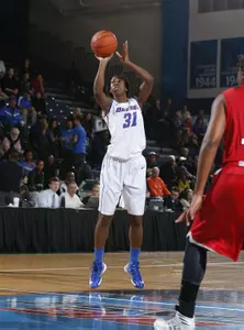 Jasmine Penny scored 15 points in DePaul's 68-51 win over Howard on Saturday. The Blue Demons host Yale on Monday at 7 a.m.