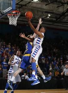 Moses Morgan knocked down three from the behind the arc and finished with 15 points off the bench.