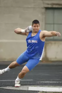 Matt Babicz is among the top returnees for the DePaul men's track and field team.