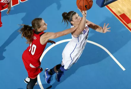 Anna Martin scored 14 points and dished out seven assists in DePaul's 87-57 win over Nicholls State on Friday.