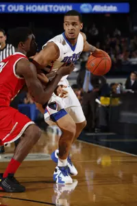 Brandon Young became the 11th player in school history with 1,000 career points and 300 assists Wednesday night.