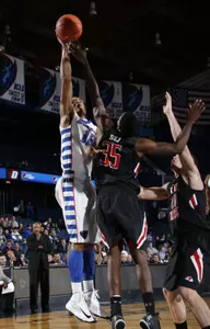 The Blue Demons posted their seventh straight win on Saturday at Allstate Arena.