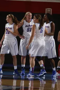 The Blue Demons put their four-game winning streak on the line against Oral Roberts on Friday.