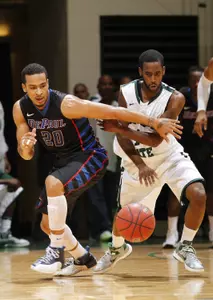 Brandon Young's season-high 21 points led the Blue Demons.