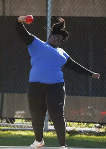 Durrah finished first in the weight throw and second in shot put.