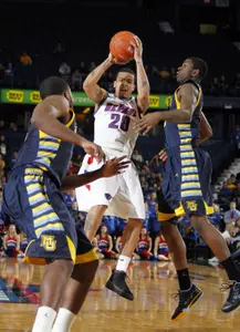 The Blue Demons and Irish play at Noon ET on Saturday at Purcell Pavilion.
