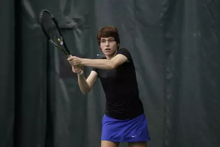 Jasmin Kling improved to 8-5 on the year with her win in the No. 1 singles position.