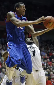 Cleveland Melvin led the Blue Demons with 18 points and 13 rebounds at Cincinnati.