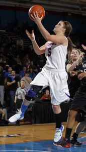 The BIG EAST Conference's top scorer Anna Martin leads DePaul into the NCAA Tournament on Saturday.