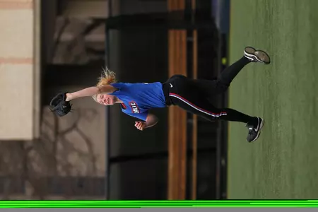 Paige Peterson slashed a two-out, two-run double in No. 25 DePaul's 4-3 loss to No. 1 Alabama on Friday night.