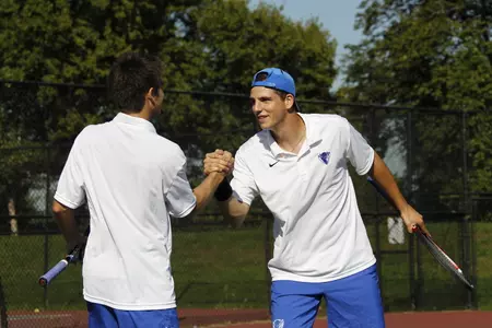 Matija Palinic won his fifth consecutive match and helped DePaul to a 4-2 win over Western Michigan on Saturday.