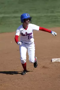 Katelyn Braget was the lone runner for DePaul in Saturday's 3-0 BIG EAST loss at Notre Dame