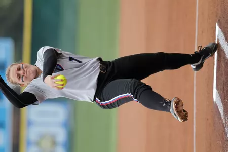 Kirsten Verdun took a perfect game into the seventh inning of Saturday's 2-0 victory over Providence.