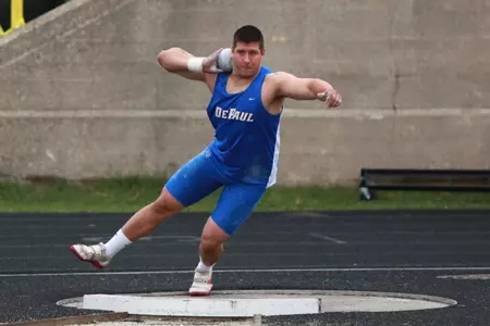 Matt Babicz is the final Blue Demon standing at the NCAA Outdoor Championships.