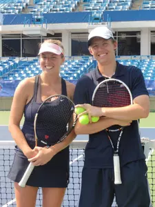 Katarina Milinkovic and Bartosz Jozwiak advanced to the semifinals of the US Open Midwest Sectional Qualifying Tournament.