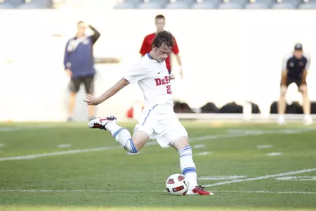 DePaul midfielder Michael Stankiewicz has dedicated himself to returning from off-season surgery.