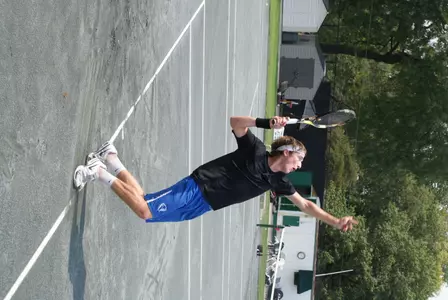 Jan-Willem Feilzer has brought his big serve from the Netherlands to Lincoln Park.