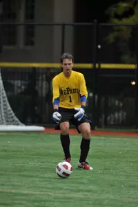 Eric Sorby collected his first shutout of the season