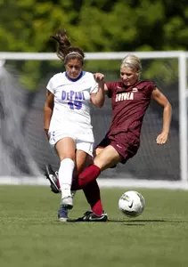 Kelly Blumberg notched her second and third goals of the season.