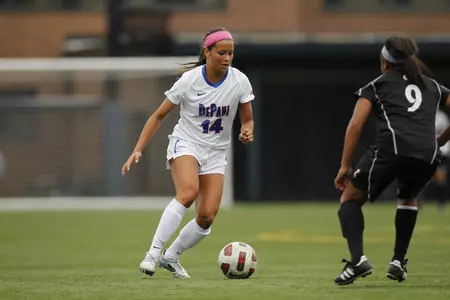 Sarah Gorden (above) and Kylie Nordness have played all 636 minutes for DePaul this season.