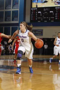 Anna Martin tallied a season-best 35 points in DePaul's win over USF on Saturday.