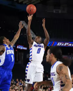 The Blue Demons and Friars play at 7 p.m. CT Saturday at the Dunkin' Donuts Center.
