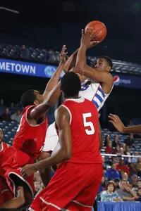 Moses Morgan scored 10 points off the bench for DePaul on Saturday night.