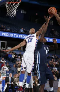 Cleveland Melvin contributed 17 points, nine rebounds, four blocks and four steals in the 84-79 win over Lewis.