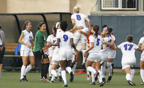 Rachel Pitman had quite a week scoring two goals, including the golden goal in a 1-0 victory over Seton Hall.