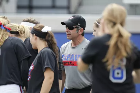 Head coach Eugene Lenti enters his 33rd season at the helm of DePaul softball in 2014.