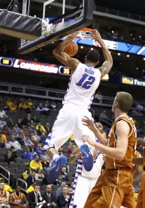 Cleveland Melvin led DePaul with 15 points against Texas on Tuesday night.