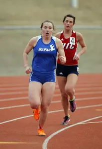 Taylor Hynes and Blue Demons open the year on Friday.