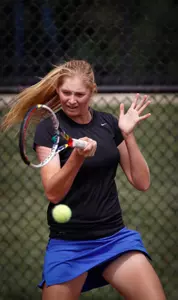 Kelsey Lawson was an 8-0 winner, along with Matea Cutura, in doubles and also picked up a 6-3, 6-0 singles win at the four spot.