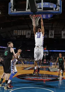 Cleveland Melvin notched his 13th career double-double with a 13-point, 10-rebound effort on Saturday