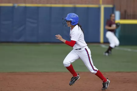 Megan Coronado went two-for-two with two RBIs and a run scored in a 9-0 win over UNLV.