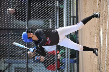 Brittany Boesel's bases-loaded walk brought home Megan Coronado in DePaul's 8-2 loss to No. 18 Louisville.