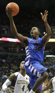 Charles McKinney scored nine points and grabbed three rebounds on Saturday.