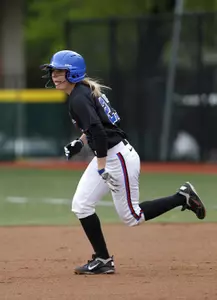 Staci Bonezek had a double in Friday night's 6-0 loss to Cal State Fullerton.