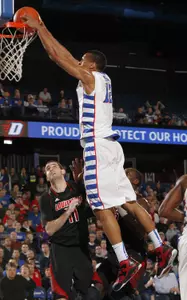 The Blue Demons and Panthers play at 1 p.m. on Saturday.