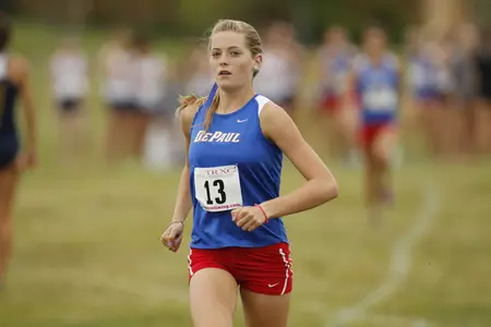 Junior Jackie Kasal placed 13th at the UIC Home Opener in 2011.