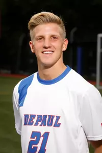 Brandon Loncar's first collegiate goal staked DePaul to an early lead in Friday's 3-2 loss against Green Bay.