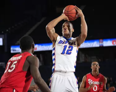 Cleveland Melvin (above) along with teammate Brandon Young are among the top returning scorers in the BIG EAST Conference.
