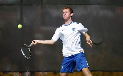 Adam Reinhart advanced to the semis of the Flight C singles draw on Saturday.